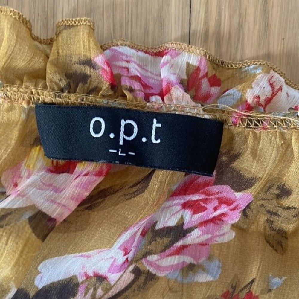 Anthropologie o.p.t One Pretty Time Wick Floral Maxi Dress - Picture 3 of 5